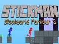 Mchezo Parkour Stickman Blockworld 2 online