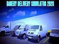 Mchezo Simu ya Uwasilishaji wa Bakery 2023 online