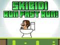 Mchezo Skibidi Kimbia Kwa Haraka! online