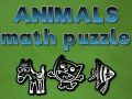 Mchezo Puzzles za Hisab ya Wanyama online