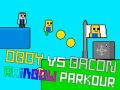 Mchezo Obby dhidi ya Bacon Rainbow Parkour online