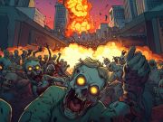 Mchezo Kuzingirwa kwa Zombie. io online