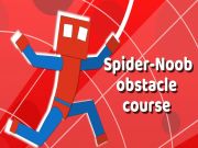 Mchezo Kozi ya Kizuizi cha Spider-Noob online