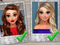 Mchezo Makeup ya Glossy kwa Supermodels online