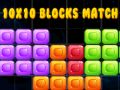 Mchezo Mechi ya Blocks 10x10 online