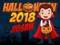 Mchezo Puzzle ya Halloween 2018 online