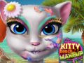 Mchezo Kitty Beach Makeup online Mchezo Kitty Beach Makeup online