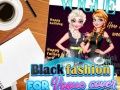 Mchezo Mavazi meusi kwa Kikosi cha Vogue online