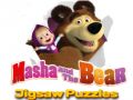 Mchezo Masha na Dubu: Puzzles online