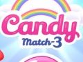 Mchezo Candy Match 3 online