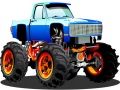 Mchezo Puzzle ya Monster Truck online