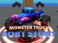 Mchezo Monster Truck Bandari Stunt online