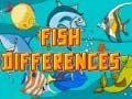 Mchezo Tofauti za samaki online