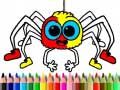 Mchezo Wakati wa Kupaka Rangi Halloween online