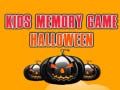 Mchezo Mchezo wa Kumbukumbu kwa Watoto Halloween online