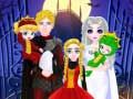 Mchezo Mavazi ya Halloween ya Familia ya Prinsesa online