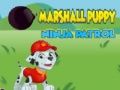 Mchezo Marshall Puppy Ninja Patrol online