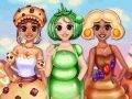 Mchezo Rafiki Bora Foodie Cosplay online