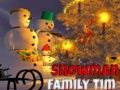 Mchezo Wakati wa Familia na Snowmen online