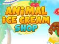 Mchezo Duka la Ice Cream ya Wanyama  online