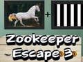 Mchezo Kukimbia kutoka kwa Zookeper 3 online