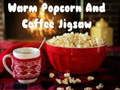 Mchezo Picha ya Popcorn na Kahawa ya Joto online