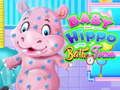 Mchezo Wakati wa Kuoga Mtoto Hippo online