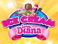 Mchezo Aiskrimu Upendo Diana online