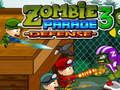 Mchezo Ulinzi wa Maandamano ya Zombie 3 online