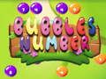Mchezo Bubbles Nambari online