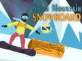 Mchezo Snowboard Mlima wa Theluji online Mchezo Snowboard Mlima wa Theluji online