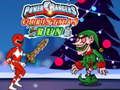 Mchezo Power Rangers: Mbio za Krismasi online Mchezo Power Rangers: Mbio za Krismasi online
