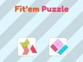 Mchezo Fit'em Puzzle online
