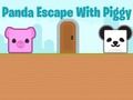 Mchezo Panda kukimbia na ng'ombe online