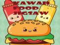 Mchezo Puzzle ya Chakula Kawaii online