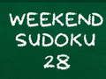 Mchezo Sudoku ya Mwishoni mwa Wiki 28 online