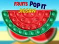Mchezo Matunda Pop It Puzzle online