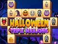 Mchezo Mahjong Tatuu la Halloween online