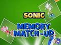 Mchezo Sonic: Mechi ya Kumbu kumbu online