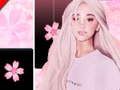 Mchezo Ariana Grande Tile za Piano Pink, Muziki na Uchawi online