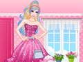 Mchezo Blonde katika Pink online