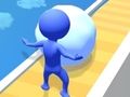 Mchezo Singa za Kimbia kwa Mpira wa Barafu 3D online