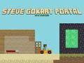Mchezo Steve GoKart Portal online