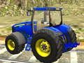 Mchezo Chain trekta Treni Towing Mchezo 3D  online