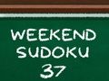 Mchezo Sudoku ya Mwisho wa Juma 37 online