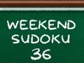 Mchezo Sudoku ya Mwisho wa Juma 36 online