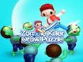 Mchezo Muweza wa Zombi: Chora Puzzle online