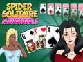 Mchezo Spider Solitaire Wasichana Manga online