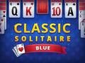 Mchezo Klassiska Solitaire Blå online