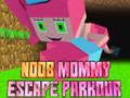 Mchezo Escapoo Mama Noob Parkour online